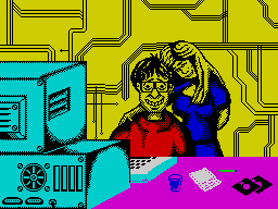 Chip's Challenge Sinclair ZX Spectrum ending screen